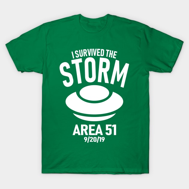 I Survived The Area 51 Storm T-Shirt by Etopix